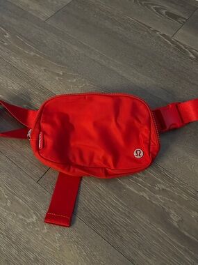 lululemon athletica Bright Red Belt Bag